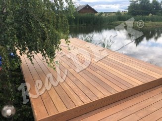 Terasa REAL DECK Ipe 21 x 145 mm hladká, ponecháno přírodní