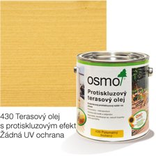 430 Terasový olej s protiskluzovým efektem Žádná UV ochrana